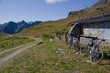 Bicycle racing in the mountains