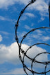 Razor wire keeps intruders at bay