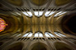 interior of Cathedral Notre Dame, Reims, Champagne, France