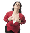 jeune femme aguicheuse