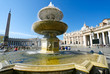 St Peter's Square, Vatican, Rome, Italy St Peter's Square, Vatican, Rome, Italy