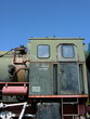 Führerhaus einer alten Dampflokomotive Führerhaus einer alten Dampflokomotive