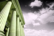 Greek pillars