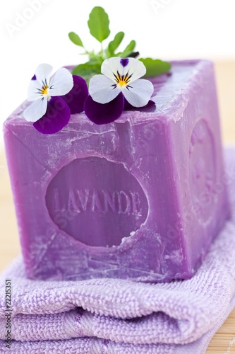 Foto: lavender soap lavender soap