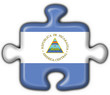 nicaragua button flag puzzle shape