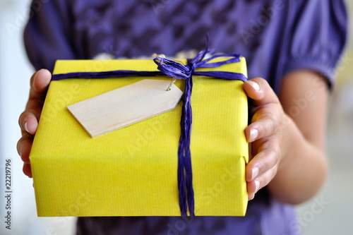 Paquet cadeau.