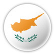 Round Pin Flag of Cyprus
