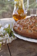 Domowe ciasto z rabarbarem