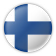 Round Pin Flag of Finland