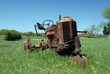 Photo: abandoned rusty tractor abandoned rusty tractor