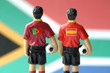 Spanien gegen Portugal