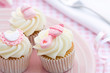 Cupcakes for a baby shower