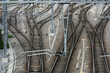 Railroad junction in St. Gallen, Switzerland