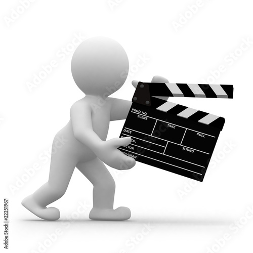 Illustration: clapper clapper