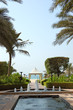 Recreation area of luxurios hotel, Dubai, UAE