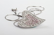 Heart shaped pendent and necklace