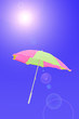 Detalii fotografie plajă umbrelă de soare