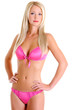 Beauty young woman with a beauty  body