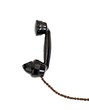 Black telephone receiver