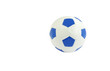 ����: blue and white football isolated on white � Dr Ajay Kumar Singh #22291798