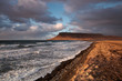 Coastline at sunset Coastline at sunset