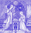 annuntiation in the blue