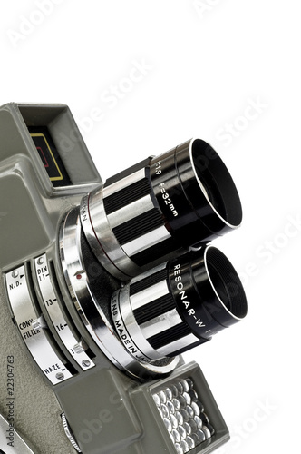 Photo: Vintage movie camera Vintage movie camera