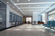 modern design interior of business hall. 3D render modern design interior of business hall. 3D render
