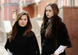 The young women on the street