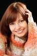 Woman wearing sweater