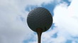 Golf ball against cloud time lapse - HD