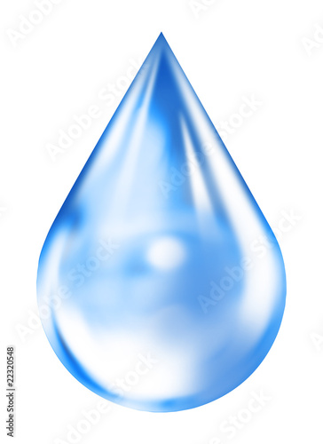 Illustration: Tropfen Tropfen