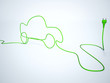 green car