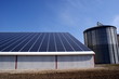 Ferme solaire, centrale solaire, agriculture durable Ferme solaire, centrale solaire, agriculture durable