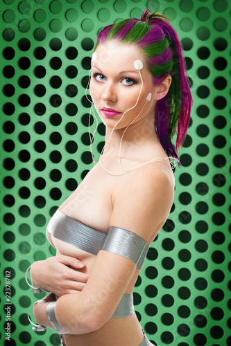 Photo: futuristic woman futuristic woman
