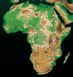 carte Afrique fond noir carte Afrique fond noir