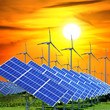 Erneuerbare Energien - Wind und Sonne