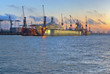 Hamburger Hafen, Trockendock, Containerterminal, Elbe