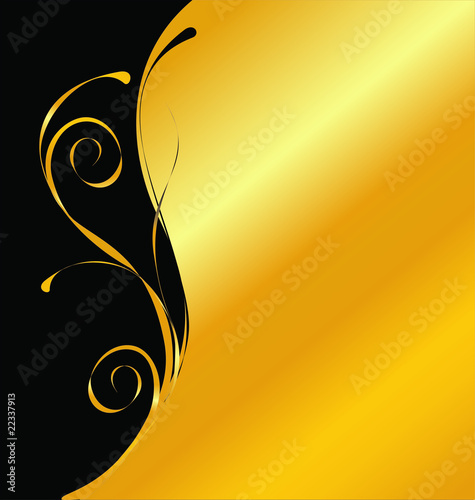 Cool Black And Gold Backgrounds. elegant vector lack and gold