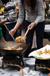 Frittieren im Wok Frittieren im Wok