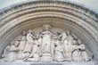 Tympan de la chapelle Notre Dame de Provence - Forcalquier - 04