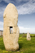 torre de hércules desde un menhir