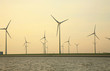 Photo: Windmills source of ecological energy Windmills source of ecological energy