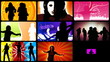 Stock animation presenting lively people on the dancefloor in HD Stock animation presenting lively people on the dancefloor in HD