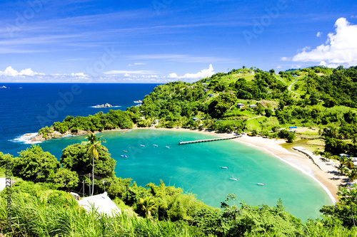 Photo: Parlatuvier Bay, Tobago Parlatuvier Bay, Tobago