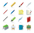 drawing and writing icons