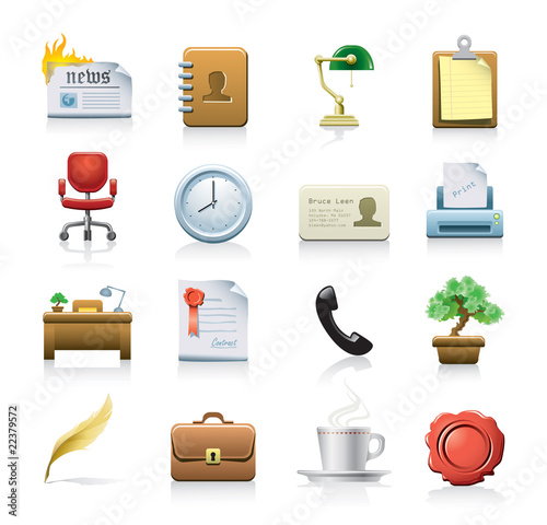 business icon set business icon set
