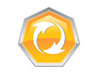 Recycling for Cash Logo Design Icon