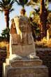 Newly Excavated Sphinx At Karnak Temple