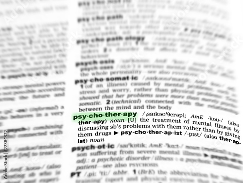 Photo: Short definition of Psychotherapy Short definition of Psychotherapy